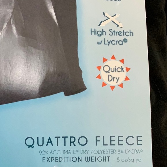 PolarMax QUATTRO FLEECE BASELAYER CREW (4.0) - Black - Picture 7 of 16